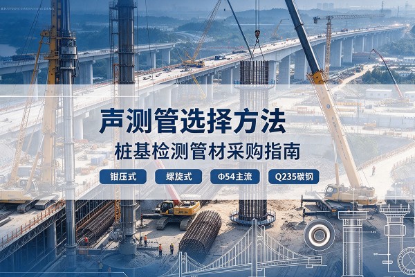 爱辉声测管选型标准