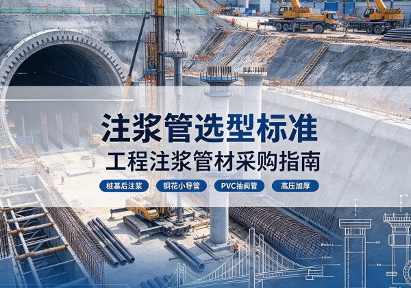爱辉注浆管选型标准